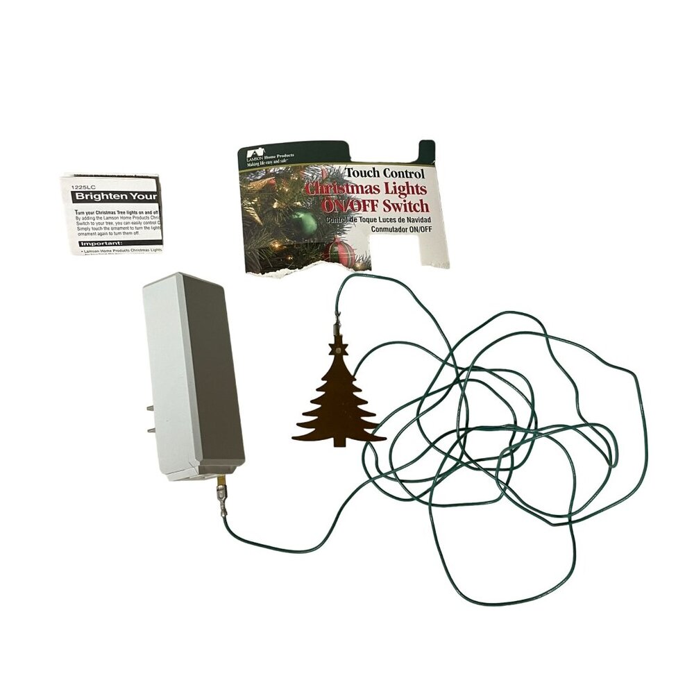 Lamson Touch Control Christmas Lights On/Off Switch Used 1225L